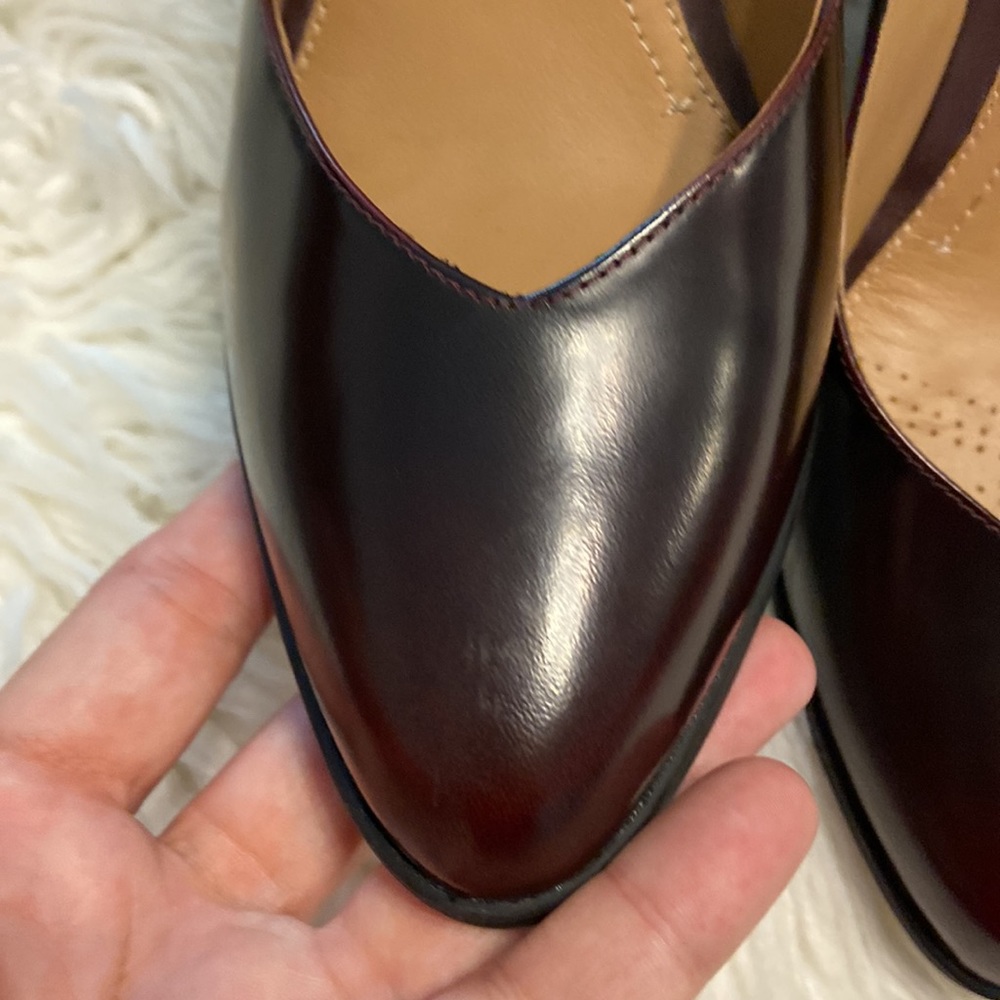 CLARKS LEATHER Artisan Heels size 10 excellent condition never been worn - Picture 15 of 16